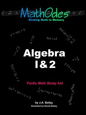 cover image of MathOdes Algebra 1 & 2